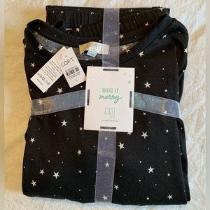 LOFT Starry 2-piece Pajama Set